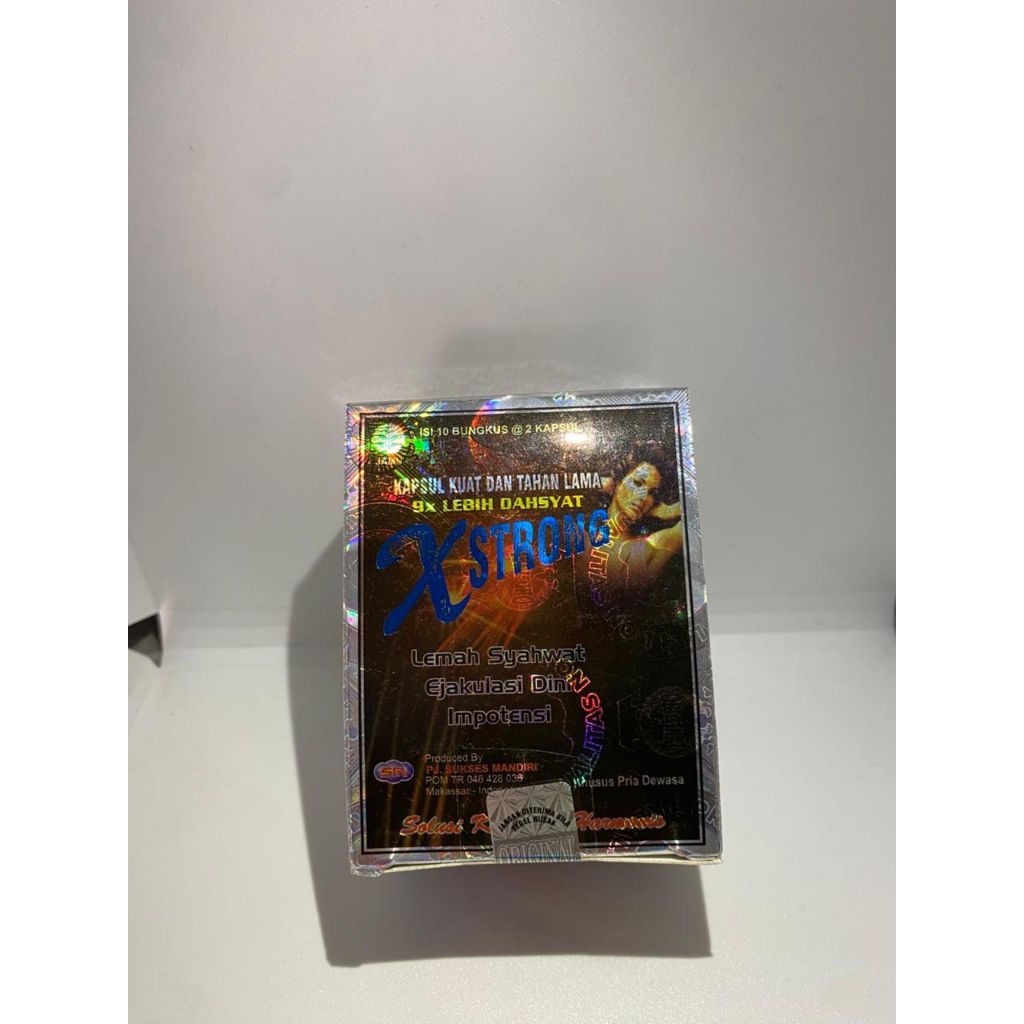 KAPSUL X STRONG 9x LEBIH DAHSYAT