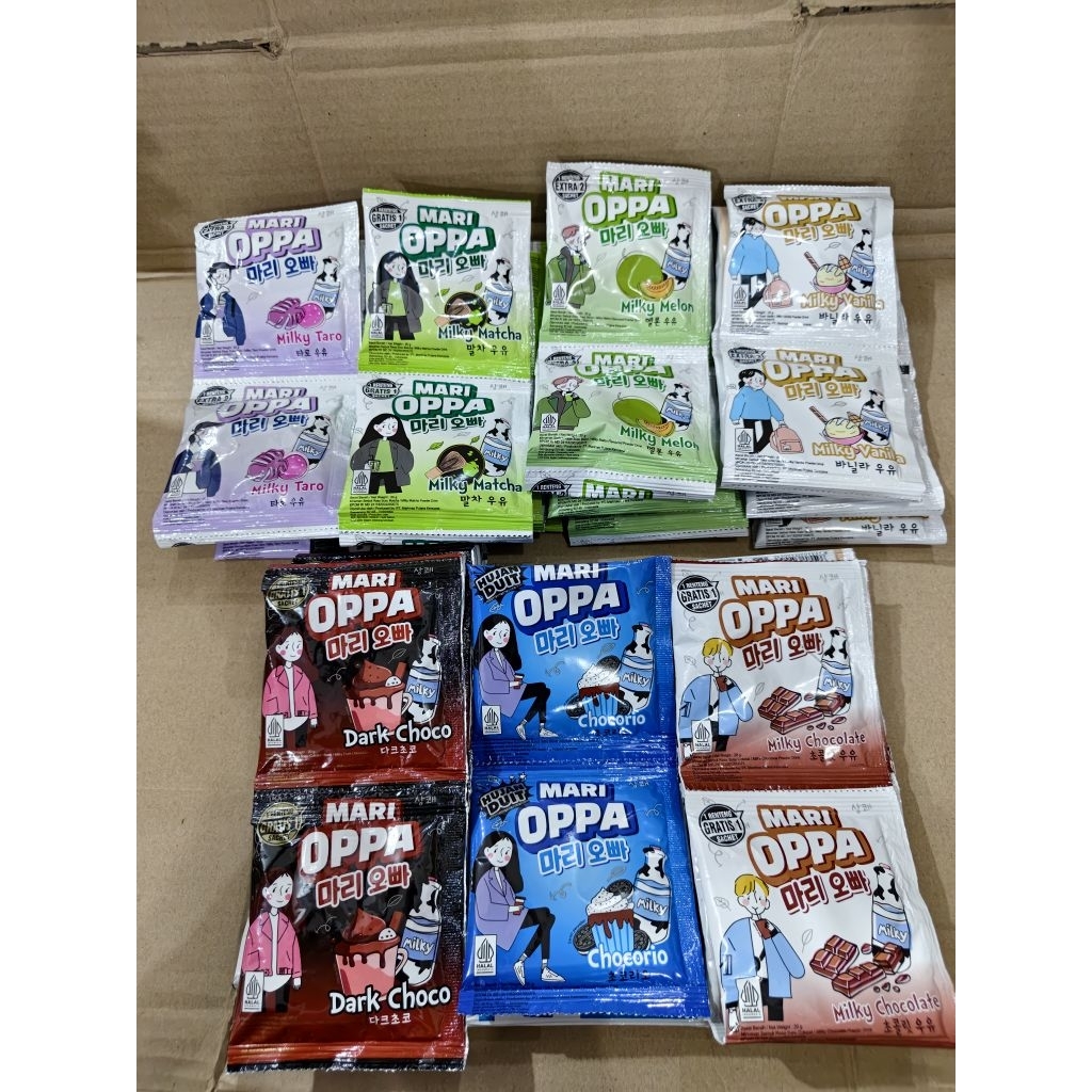 Minuman Serbuk Instan Mari Oppa