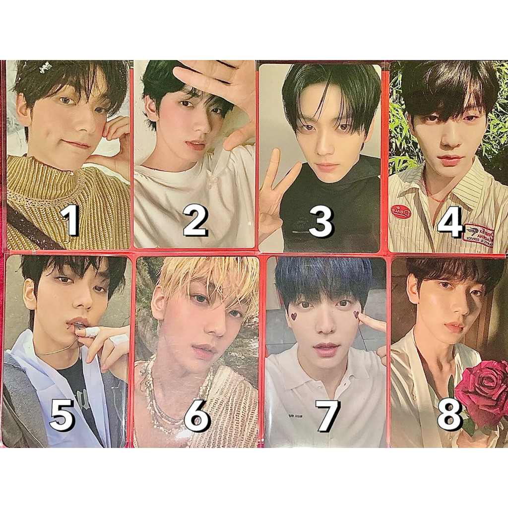 OFFICIAL PHOTOCARD SOOBIN TXT