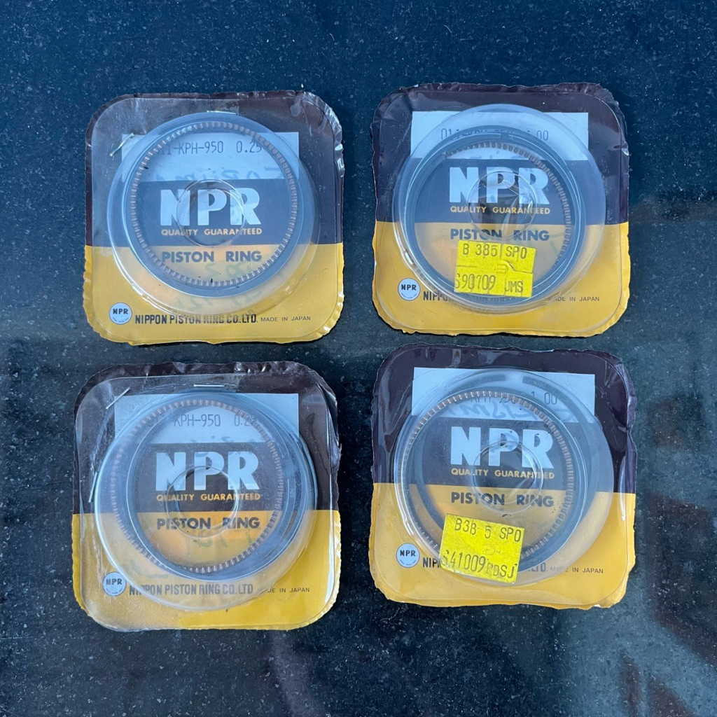 ring seher piston Os 25 100 Honda karisma kirana Supra X 125 NPR coklat Nos