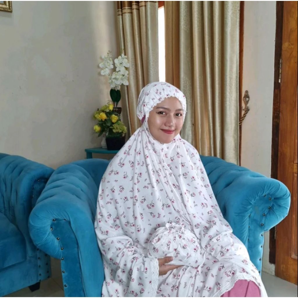 MUKENA RAYON DEWASA JUMBO MOTIF/MUKENA 2in1 MUKENA TRAVELING