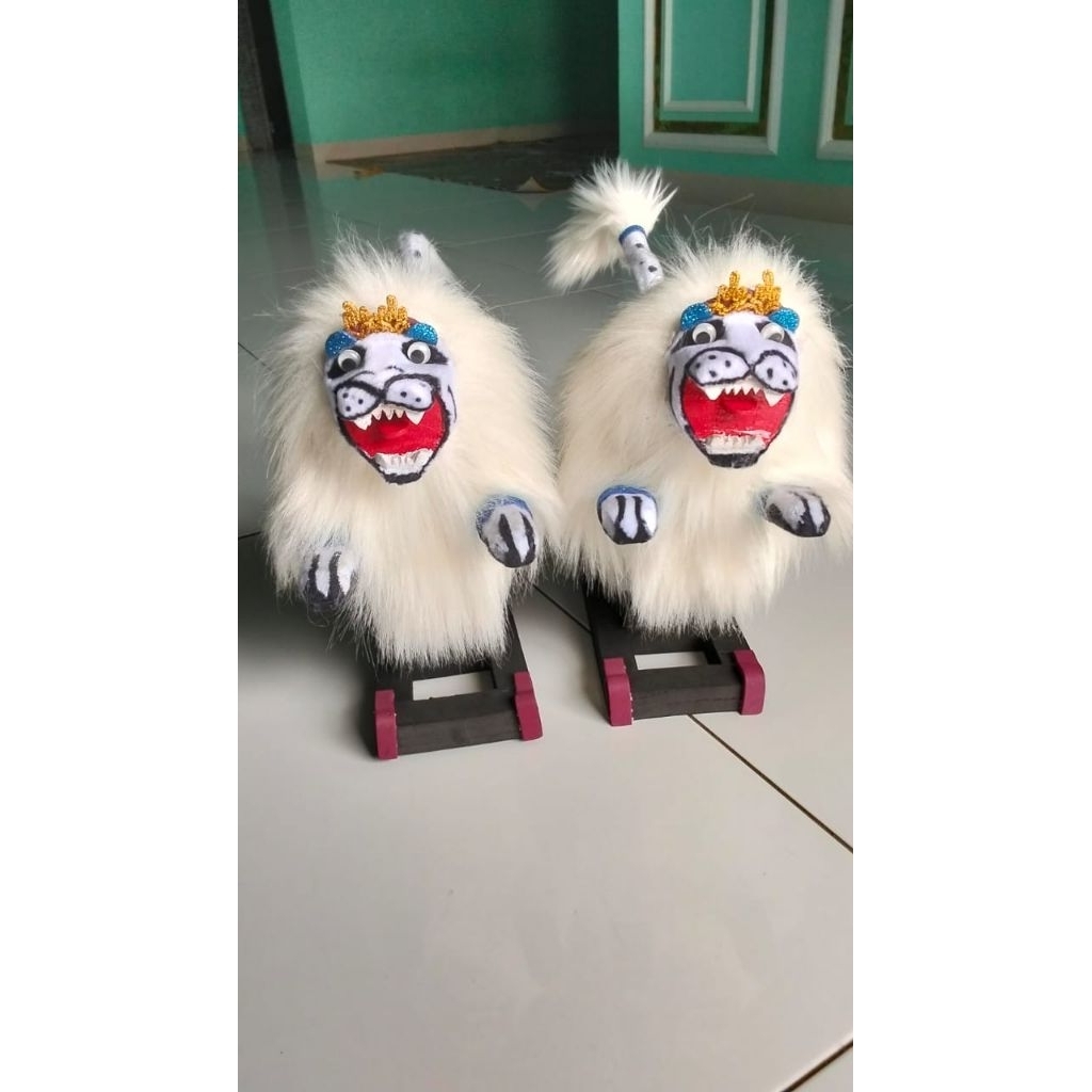 miniatur singa depok / mainan singa depok / mainan tradisional