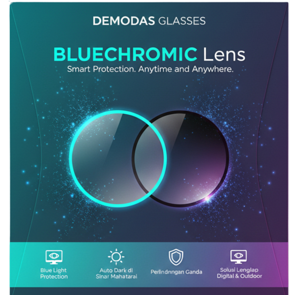 Demodas Lensa Bluechromic 1.56 Demodas Glasses