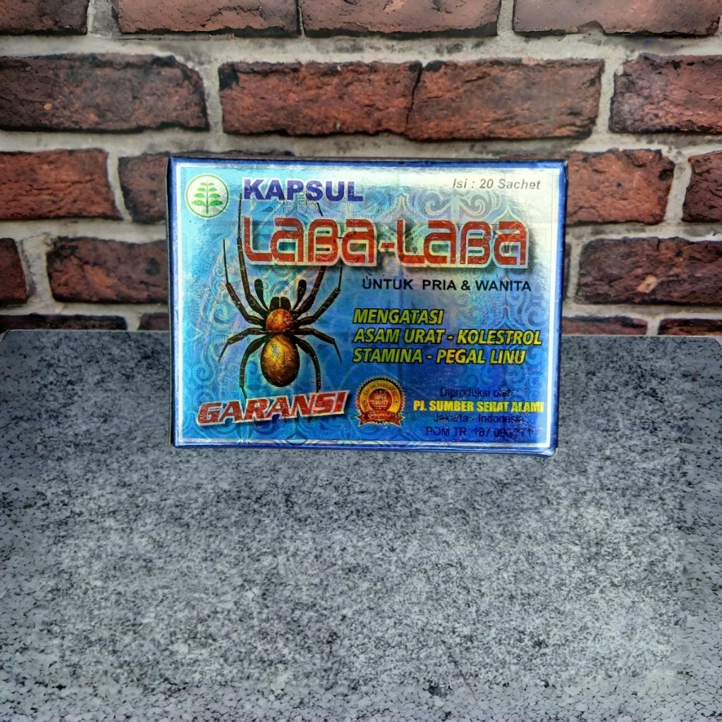 READY LABA-LABA KAPSUL ASAM URAT ORIGINAL