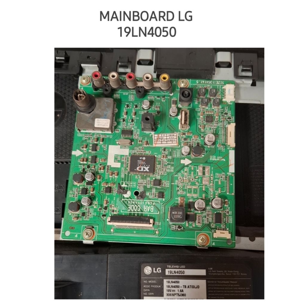 MAINBOARD LED TV LG 19LN4050
