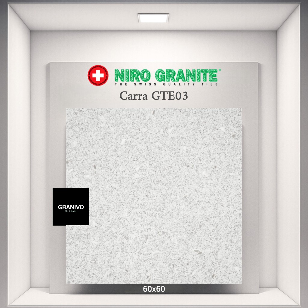 NIRO GRANITE / GRANIT TILES / TILE TERRA ARTE GTE03 / GTE 03 - CARRA MATT / MATTE / MOTIF TRASO / TR