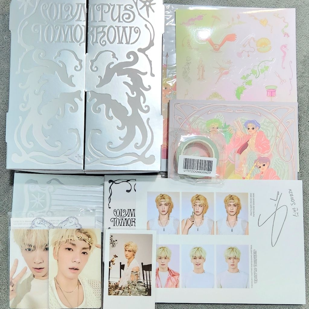 [SHARING] TXT Season's Greetings 2026 [COLYMPUS TOMORROW] Photobook/ Desk calendar /  Member set [ P