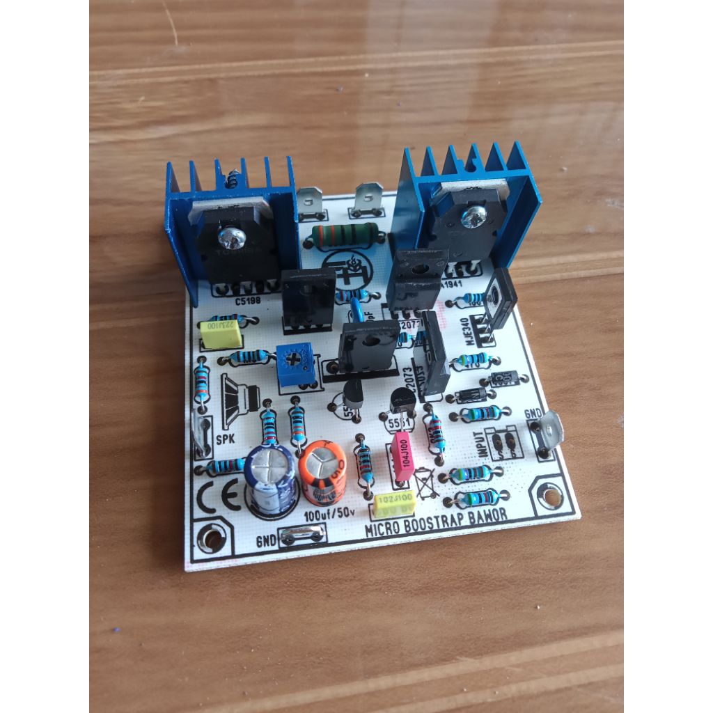 Driver Micro Bostrap Low Sub Power Amplifier