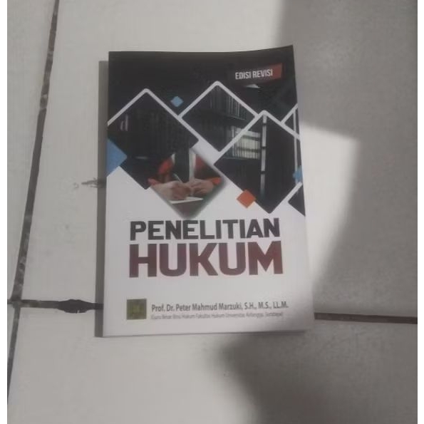 Buku Penelitian Hukum~Peter Mahmud