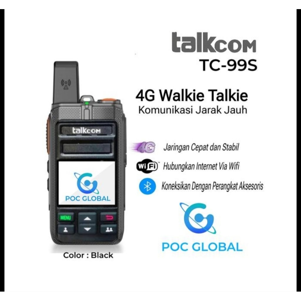 HT POC ( POC GLOBAL ) TALKCOM TC 99S WIFI ANDROID 4G LTE