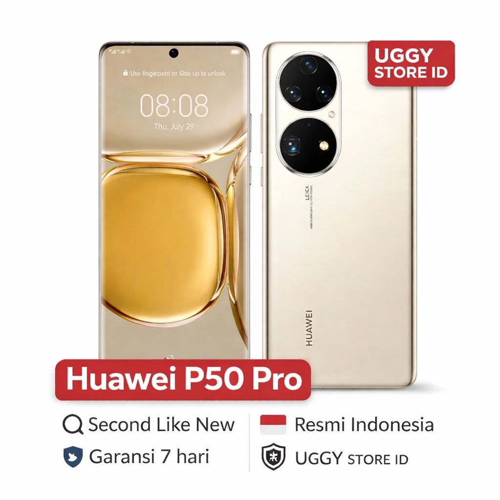 Huawei P50 pro Second Like New - Resmi Indonesia