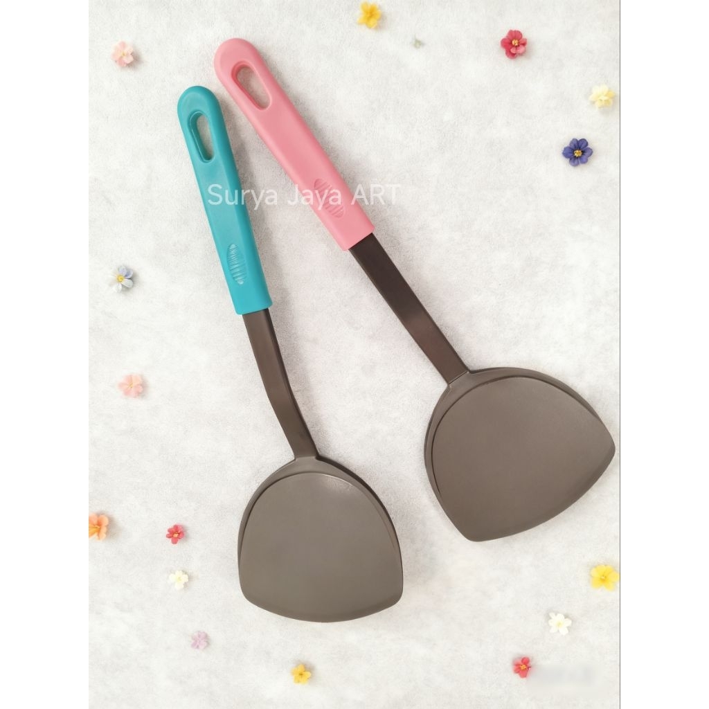 sutil teflon gagang plastik