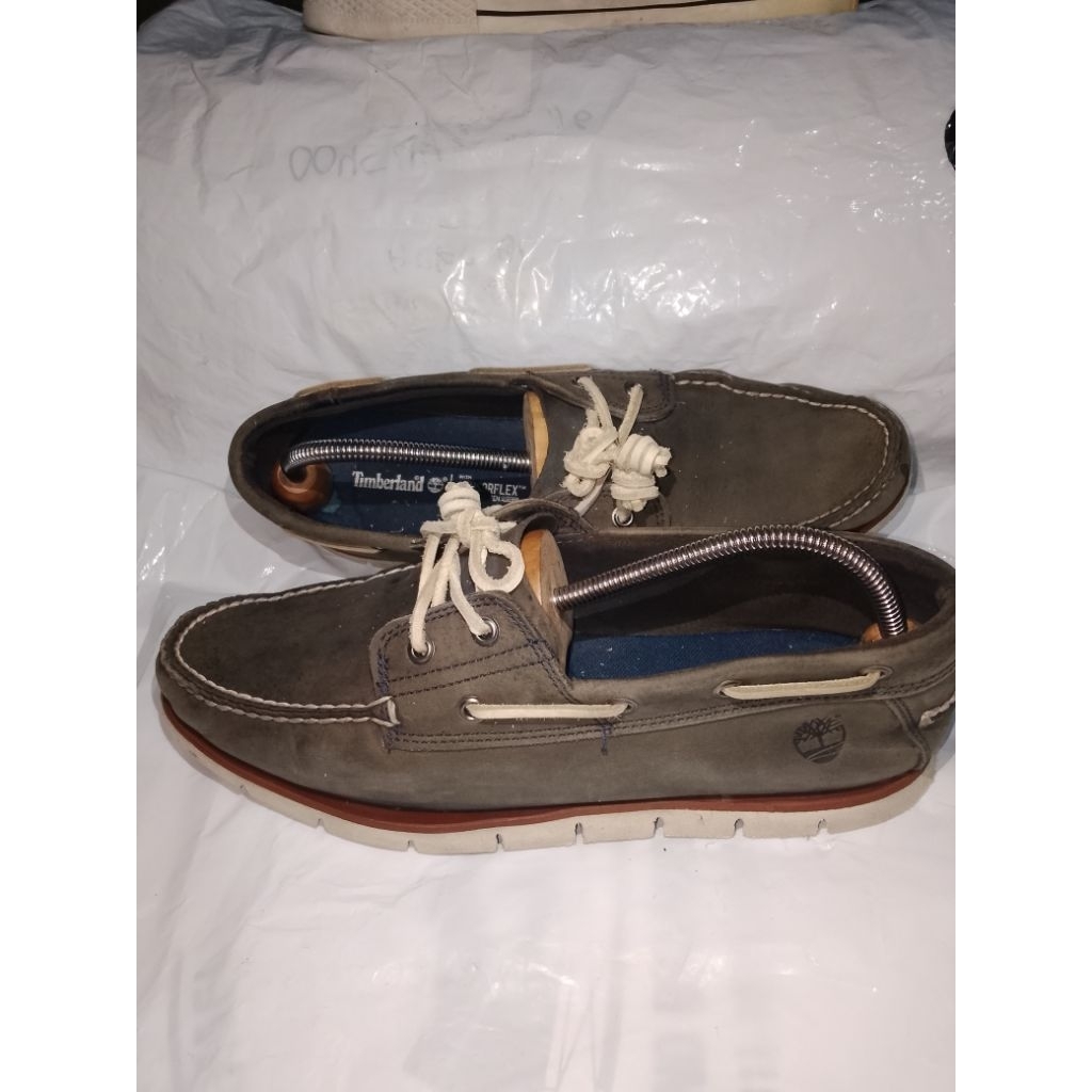 sepatu second ORI loafers Timber size 44,5
