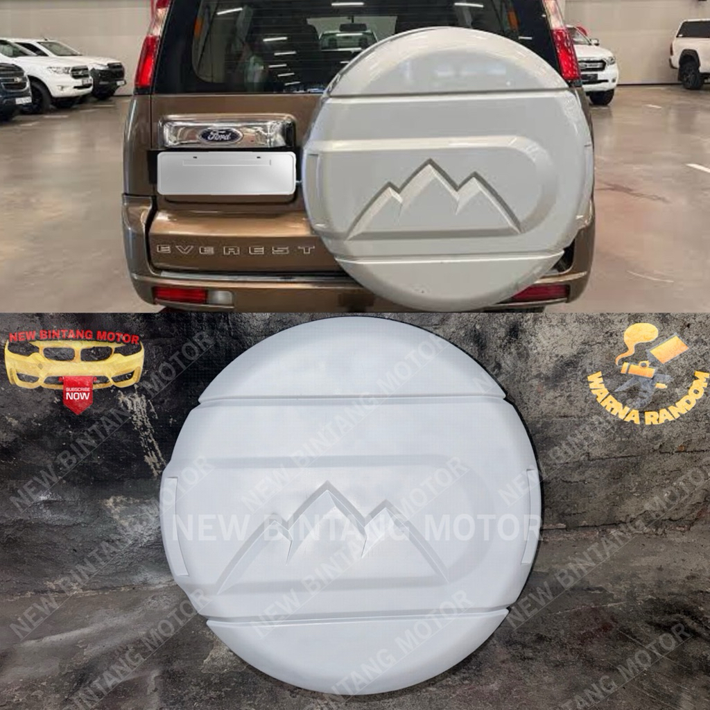 Cover ban cover spare tire ford everest 2010 2013 original