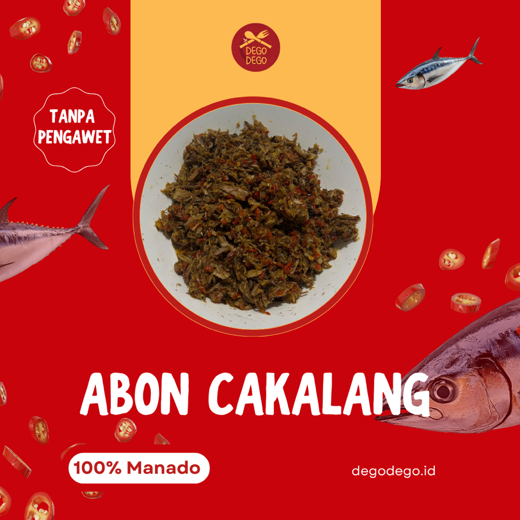 Abon Cakalang Khas Manado Tanpa Pengawet | Sambal Cakalang | Abon Ikan | Cakalang Suwir
