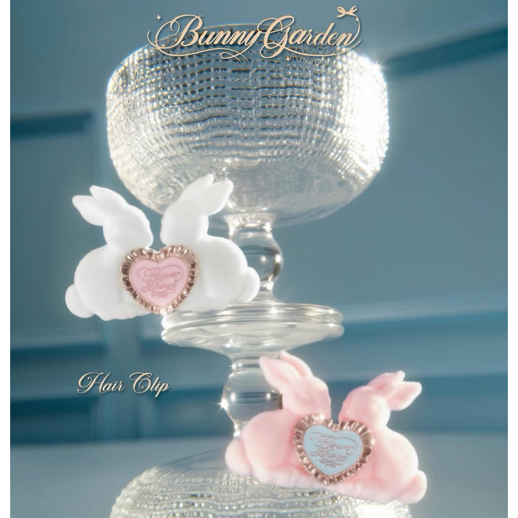 Flower Knows Bunny Garden Collection hair clip