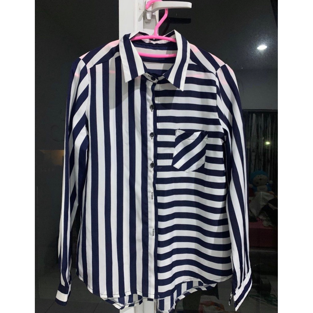 KEMEJA WANITA LENGAN PANJANG SALUR