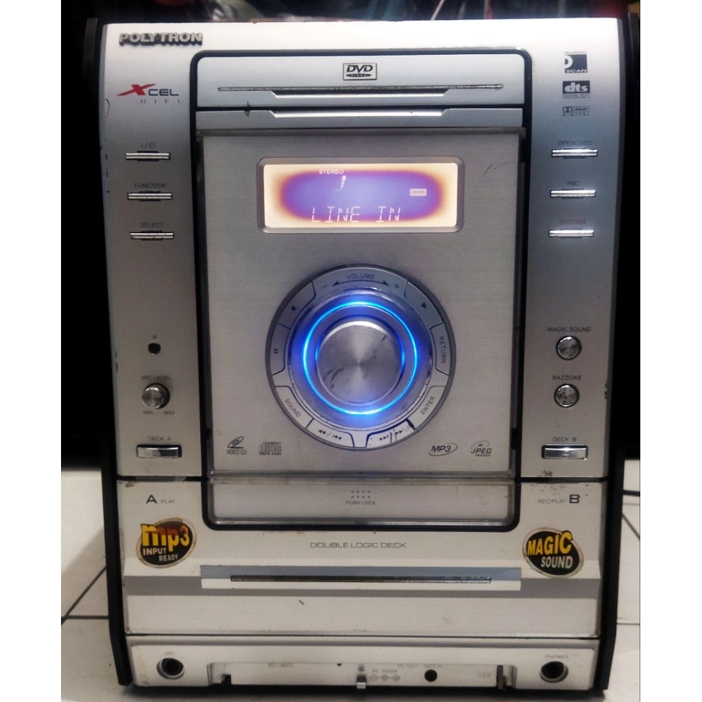 Power Amplifier Head Compo Polytron XL-2000