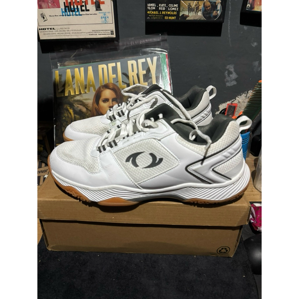 1X PAKE ORIGINAL SEPATU BADMINTON ASTEC LAMBERT BULUTANGKIS SIZE 44