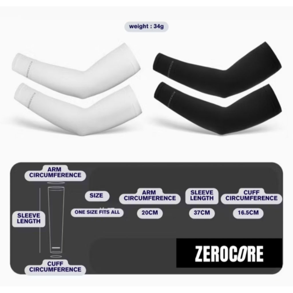 Manset Tangan Rockbros XT9002 - Perlindungan UV, Pendinginan, Menyerap Keringat