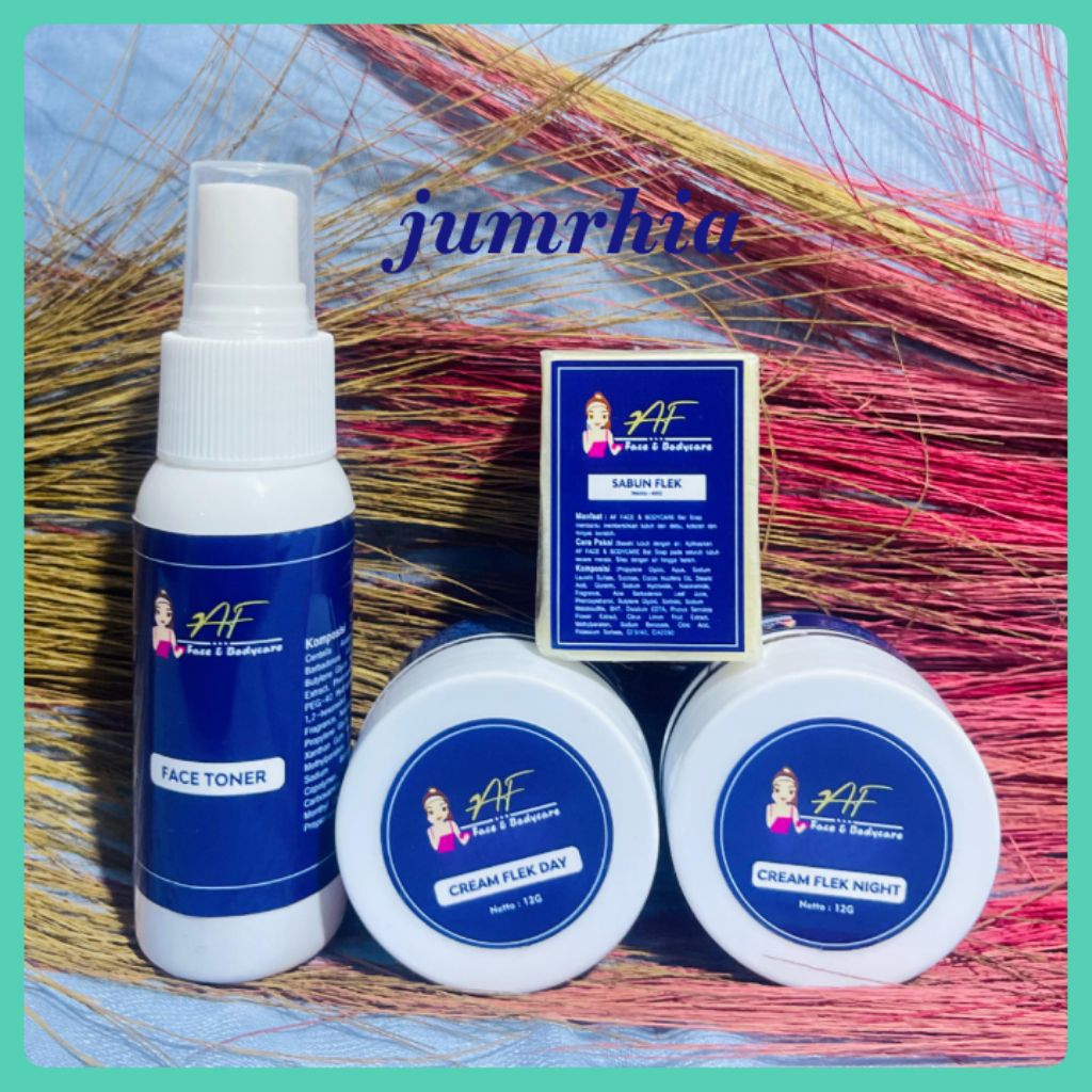 AF paket Flek perawatan wajah skincare Cream Af