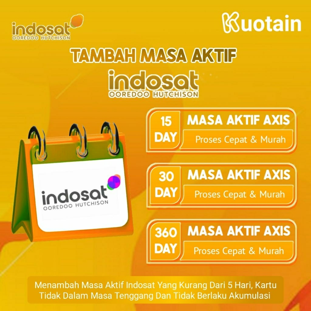 Masa Aktif Indosat/Tambah Masa Aktif Kartu Indosat Termurah
