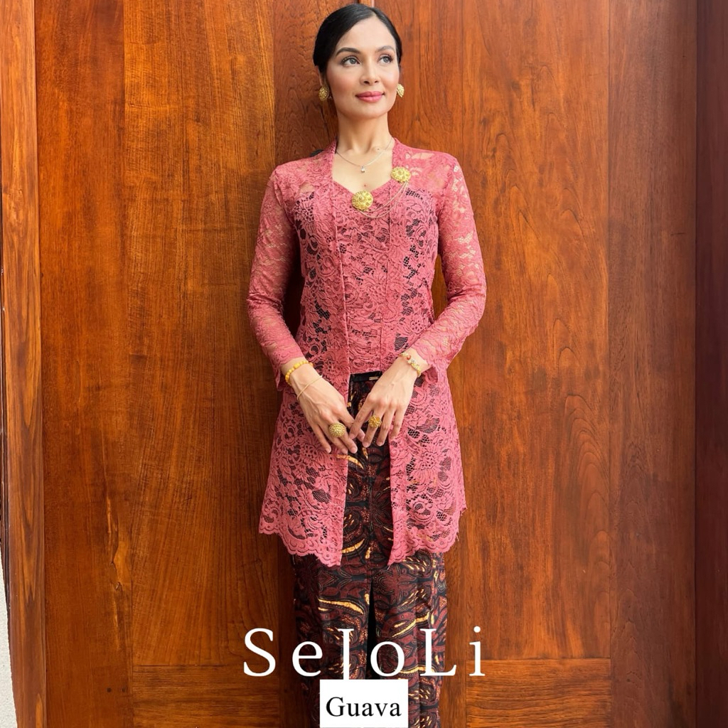 KEBAYA PANJANG BALI BROKAT SEMI PRANCIS | KEBAYA SEJOLI PREMIUM | KEBAYA BALI KUTUBARU MODERN | KEBA