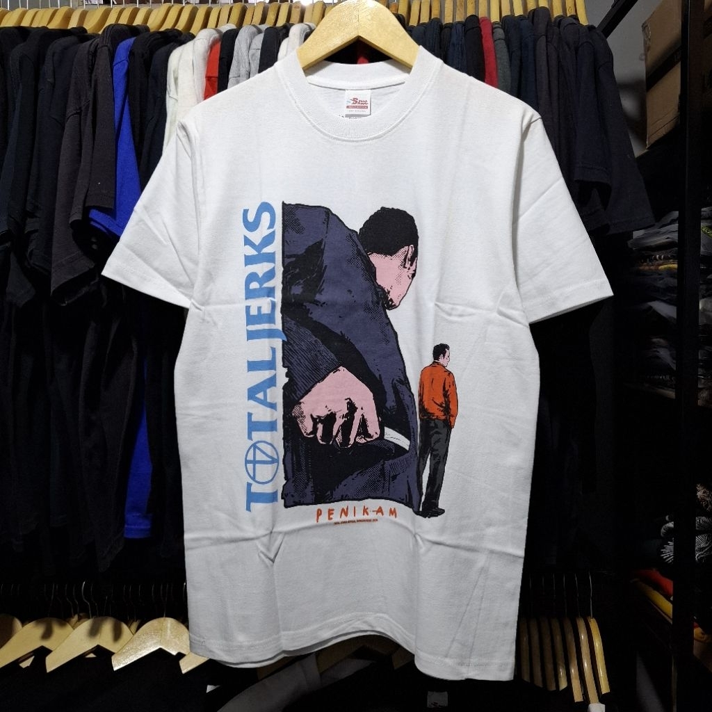 kaos band TOTAL JERKS original merch