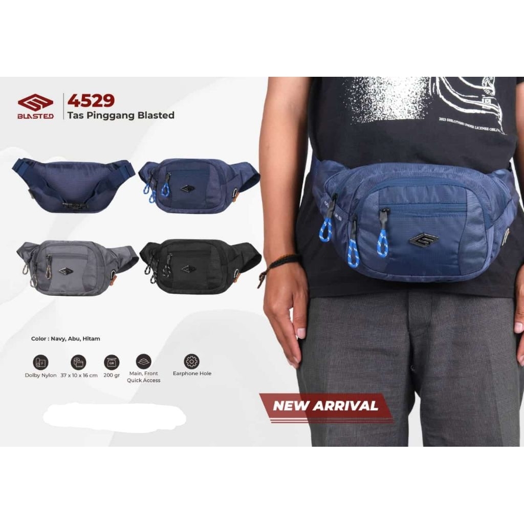 Tas waist bag blasted 4529