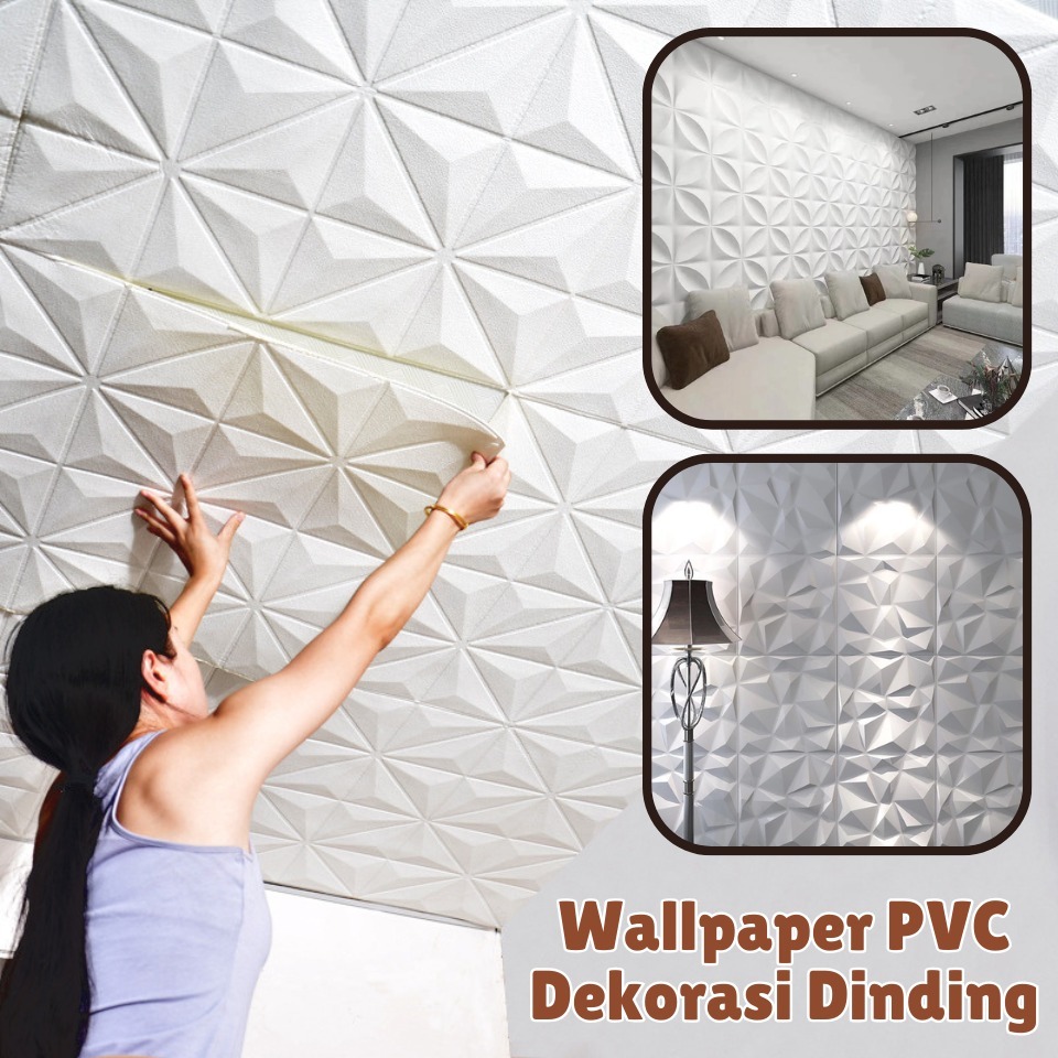 H5430 Wallpanel PVC /  Wall Panel PVC 3D  / WallPanel 3D Dinding PVC / Wallpaper Dinding Dekorasi / 