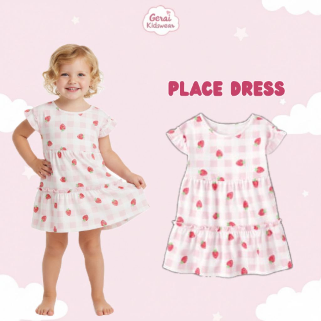 Dress Anak Perempuan PLC 1-5 Tahun