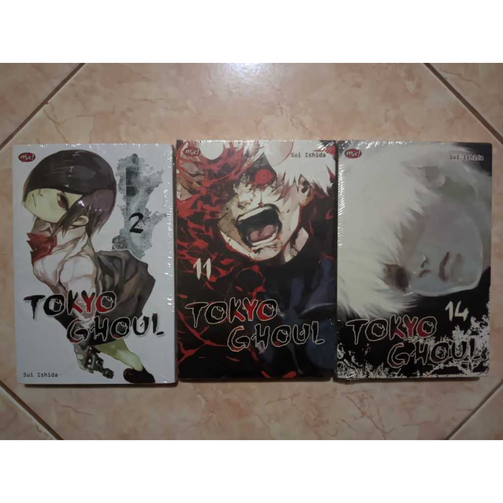 Komik Tokyo Ghoul Vol 2, 11, 14 Original Segel