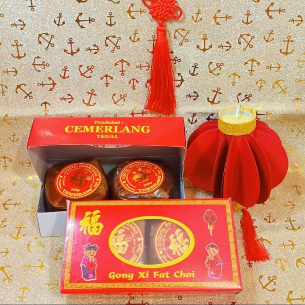 Kue Keranjang CEMERLANG Tegal isi 2 (+ Dos Merah)