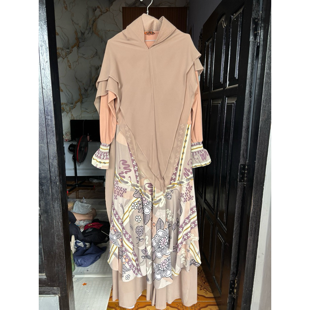 Gamis set Megawarni Ori