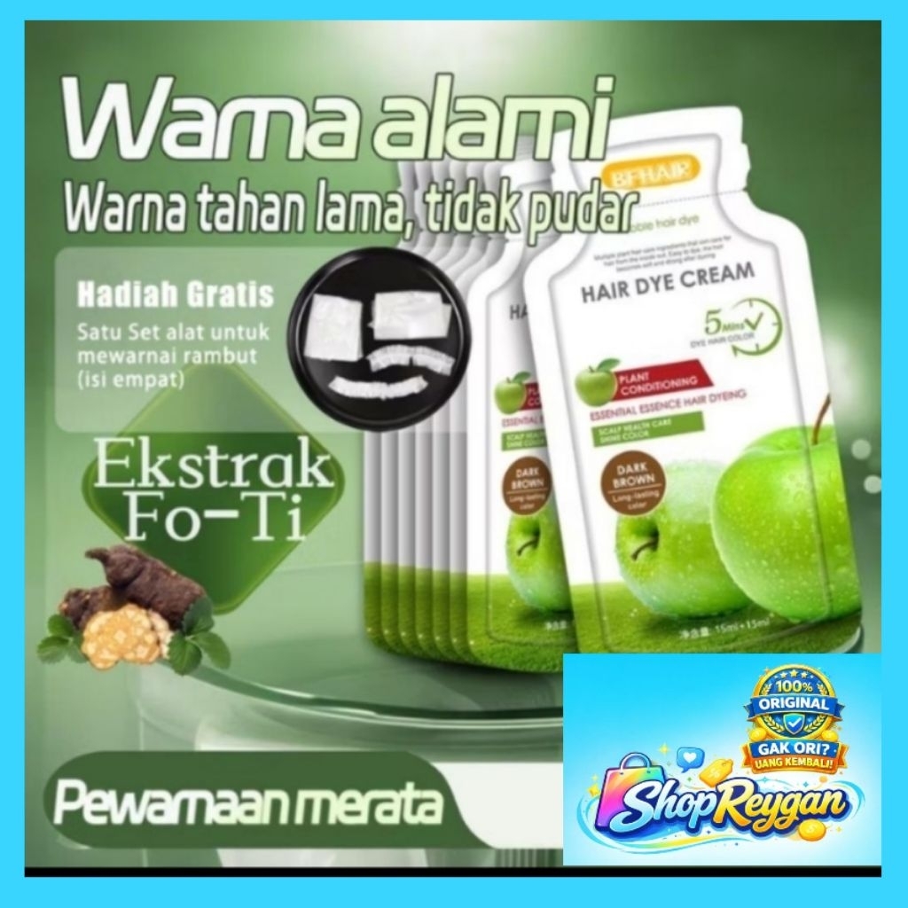 pewarna rambut coklat kastanye