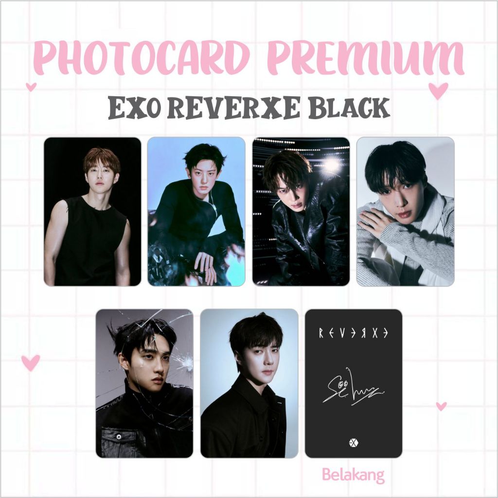 PHOTOCARD PC PREMIUM  EXO 1 set