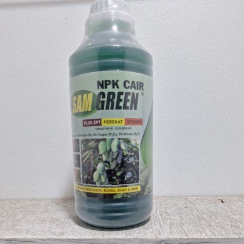 Npk cair SamGreen mangga plus zpt dan perekat