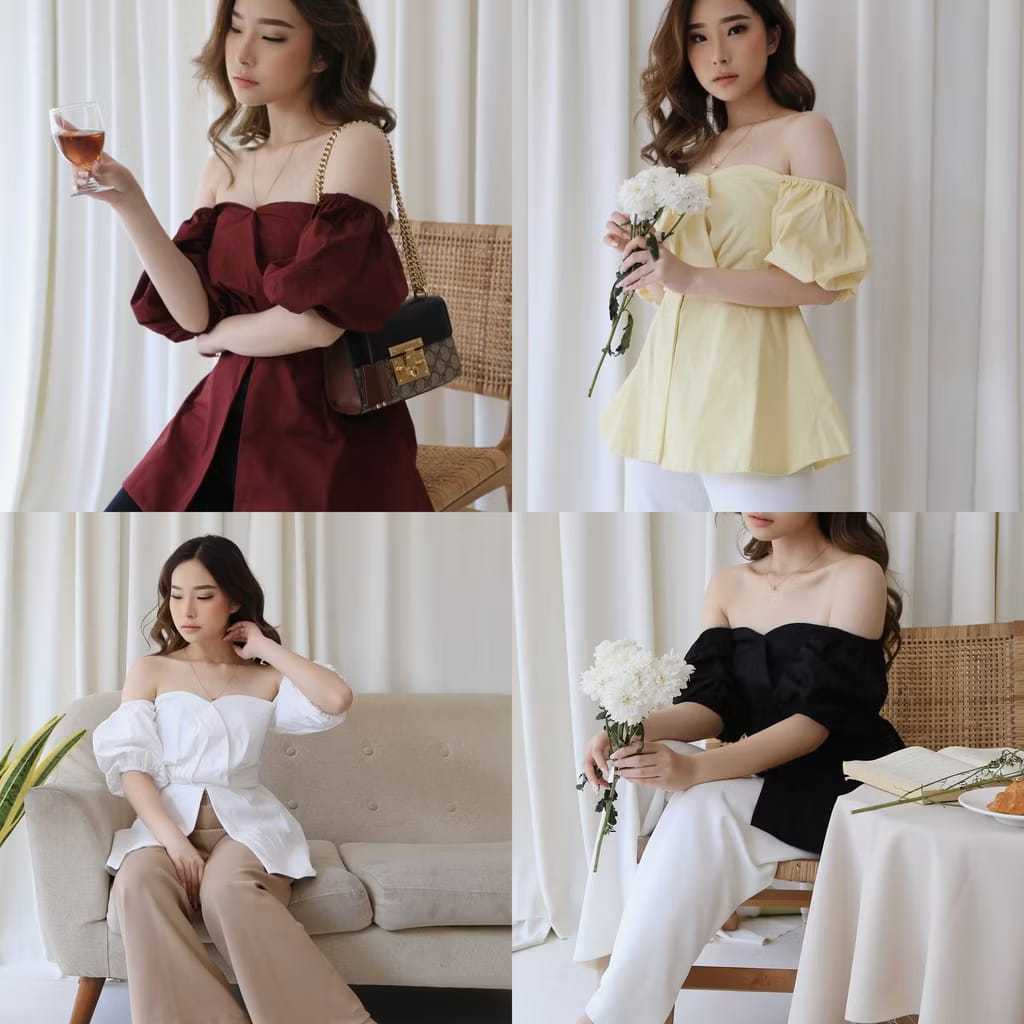 Atasan Exista Formal - Atasan Wanita Korean Style Kekinian Size M-XXXXL