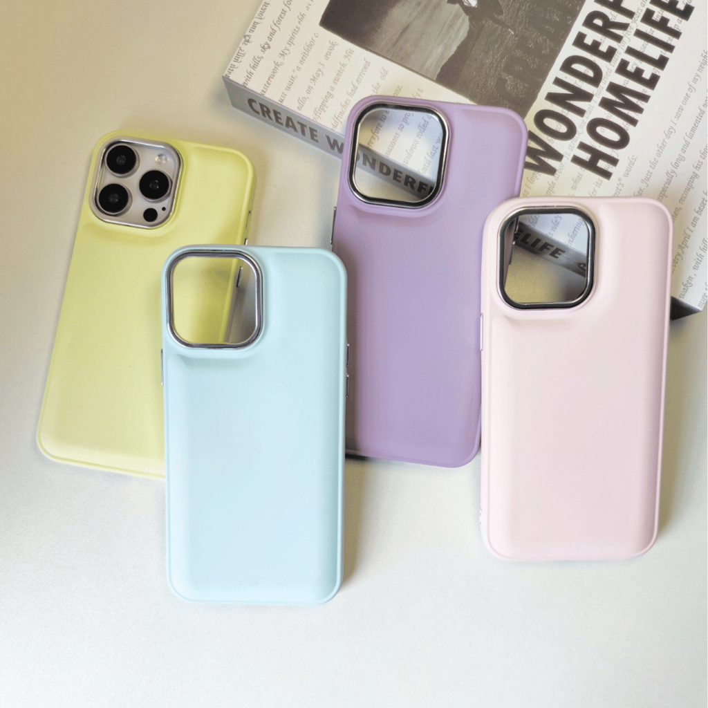 CASE PUFFER SHOCKPROOF METAL FOR IPHONE 13 13PRO 13PROMAX 14 14PRO 14PROMAX 15 15PRO 15 PROMAX YC-00