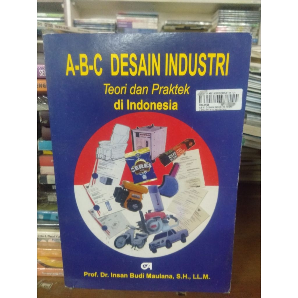 Buku ABC Desain Industri Di Indonesia Referensi Buku Terlengkap Terlaris