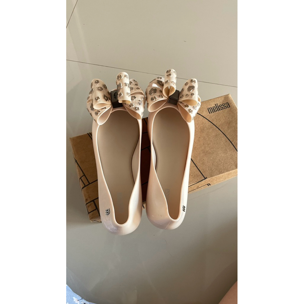 Melissa Ultragirl Sweet XXII Beige Original Size 38 (24 cm) - Preloved