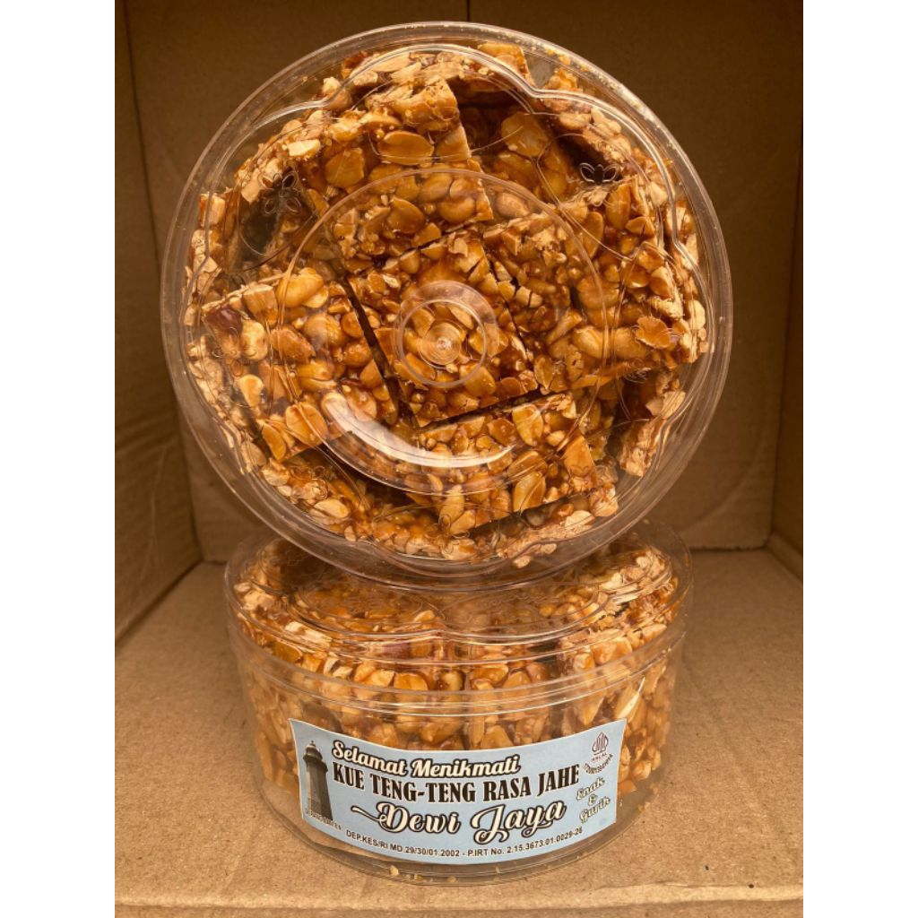 Teng-Teng Kacang Gula Merah Rasa Jahe