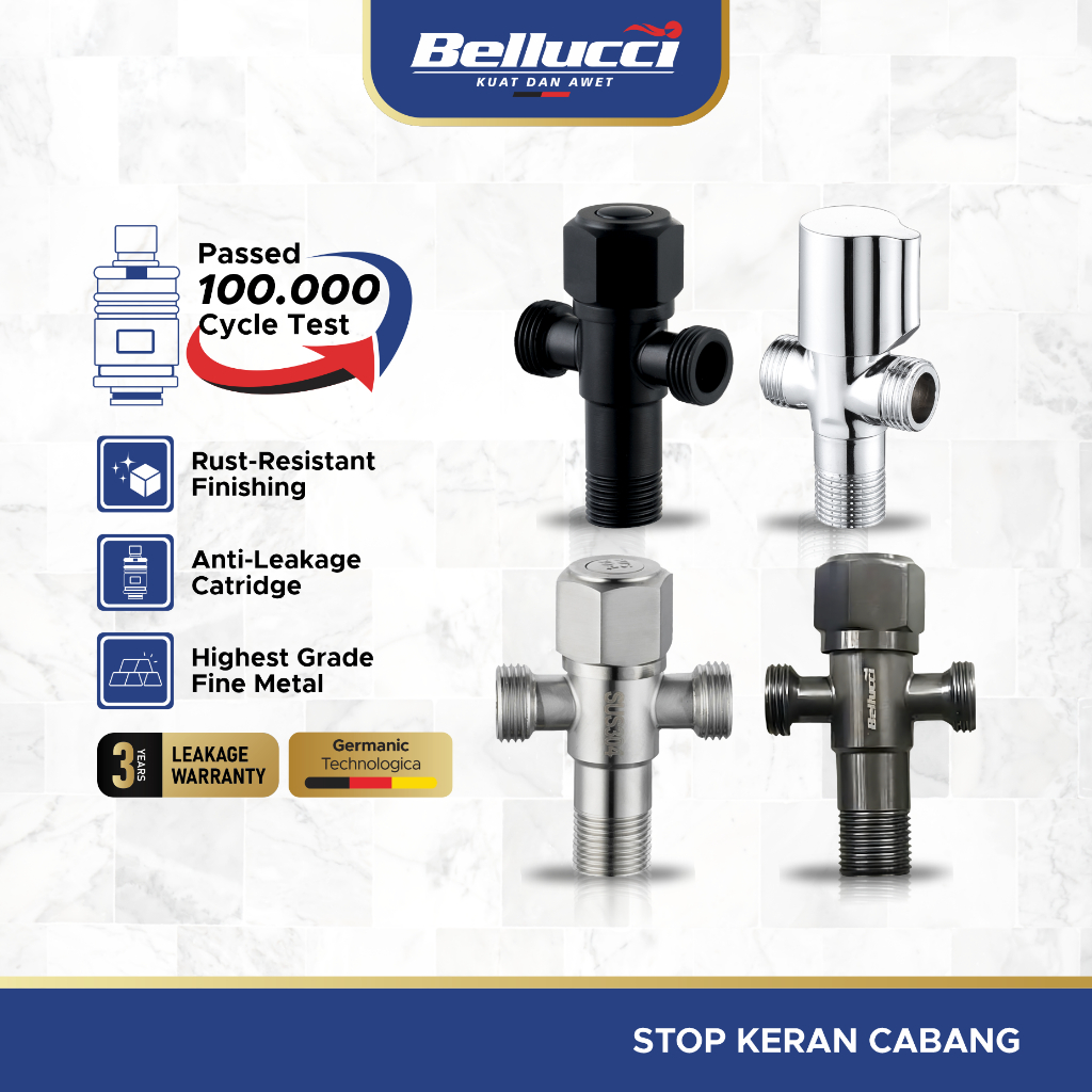 BELLUCCI STOP KERAN CABANG TOILET WASTAFEL