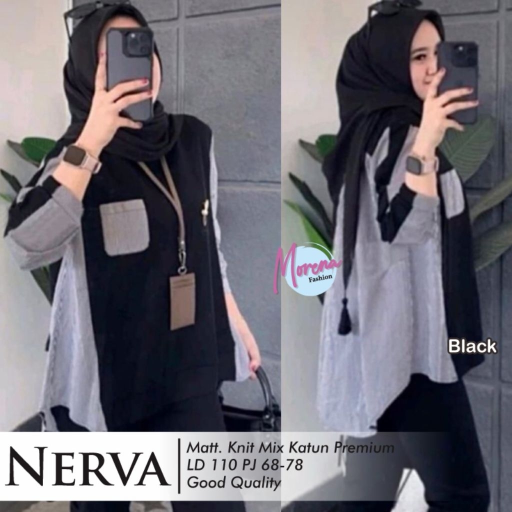 saphira kemeja tunik garis garis kemeja kantor casual ori athaya tunik jumbo xl xxl kemeja kotak kot