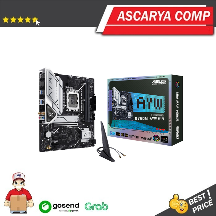 ASUS B760M-AYW WIFI (Intel LGA 1700, B760, DDR5)