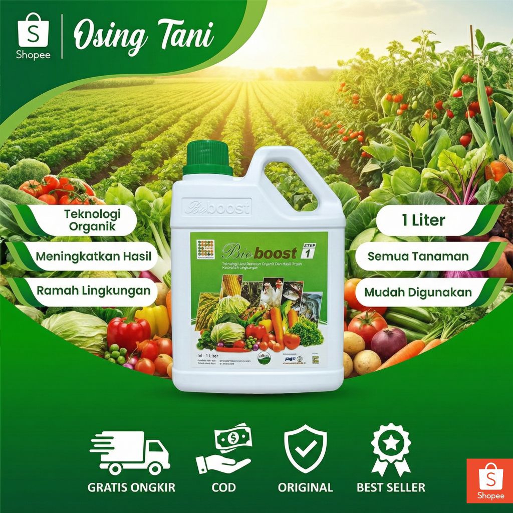 Bioboost step 1 pupuk organik cair penyubur tanaman