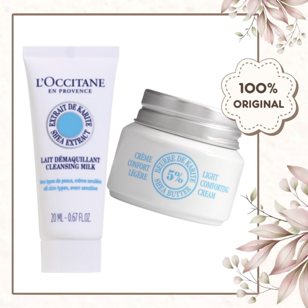 Limited Edition LOCCITANE NEW Shea Butter Karite Exclusive Gift Set Promo Paket Travel Size Trial Ki