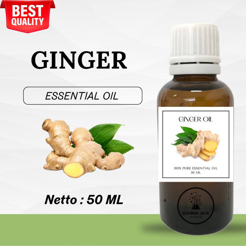 Ginger Essential Oil / Minyak Atsiri Jahe 50 ML