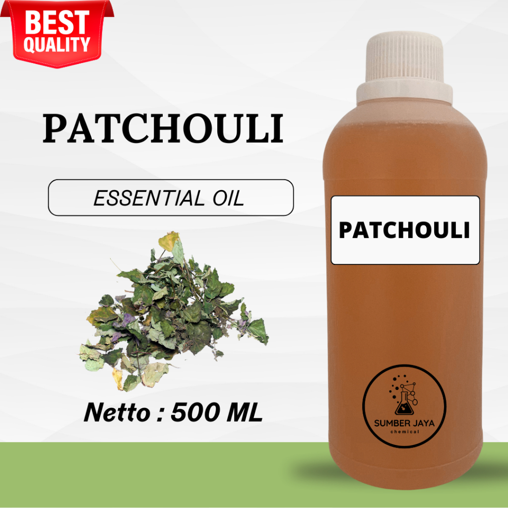 Patchouli Essential Oil / Minyak Nilam 500 Gram