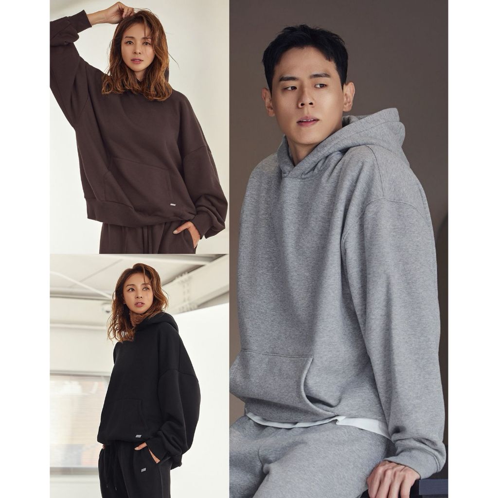 Sweater Hoodie Unisex Cutting Oversize & Kasual | Unisex Trendy Double Memory Fleece Overfit Hoodie 